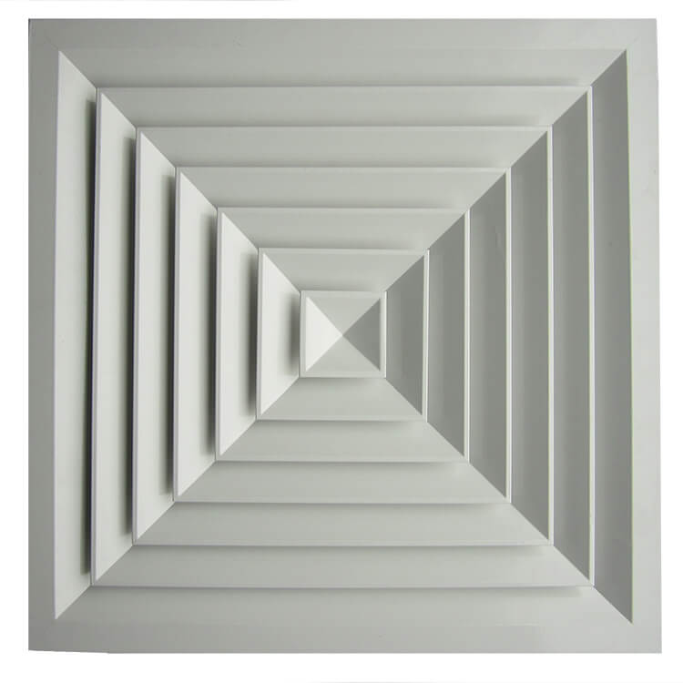 SD-A3 Square Ceiling Diffuser,broadside square diffuser,air diffuser