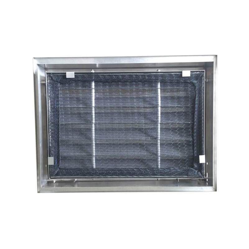 SGSH Stainless steel hinged return air grille Stainless steel