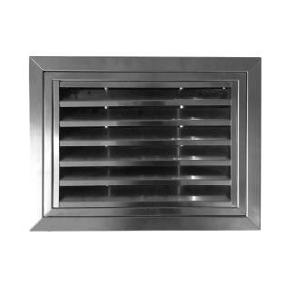 SG-SH Stainless steel hinged return air grille