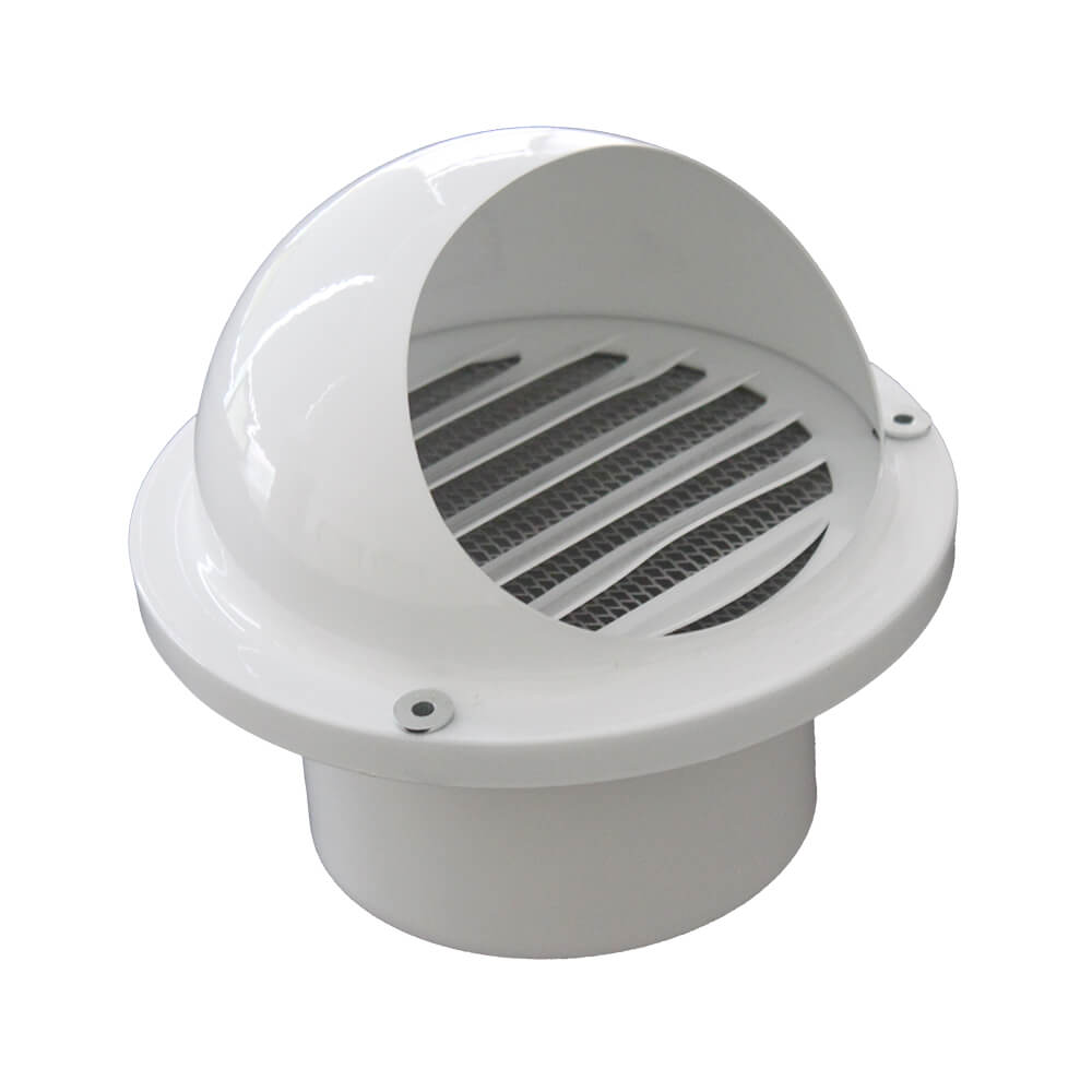 EVAN waterproof aluminum air vent cap, air vent cap with mesh, air vent cap with louver Fresh