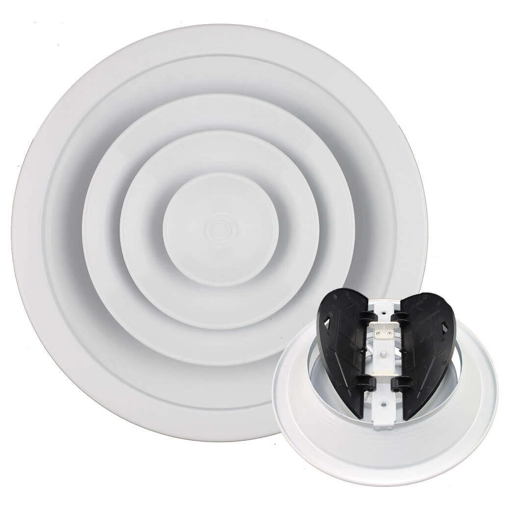 RD-A3 Round Ceiling Diffuser With Plastic Damper,round diffuser,round air diffuser
