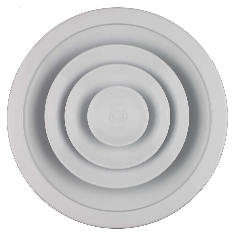 RDA3 Round Ceiling Diffuser With Plastic Damper,round diffuser,round