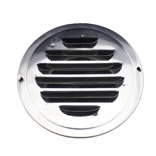 EV-CS Stainless Steel round grille air vent, corridor air vent with net