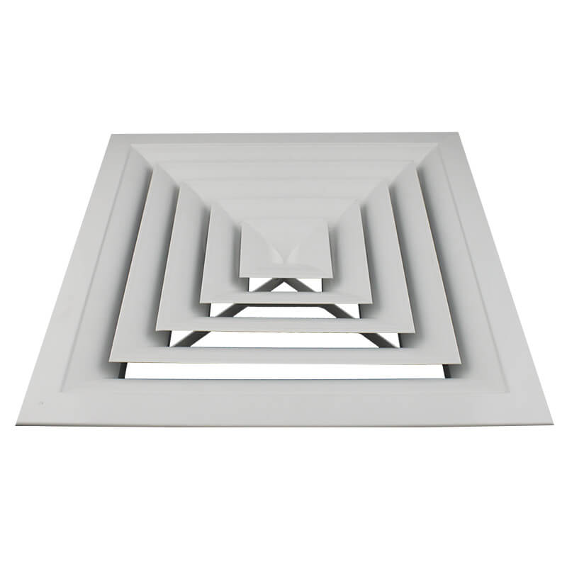 SD-A4 supply air diffuser,square air diffuser, ceiling air diffuser manufacturer in China