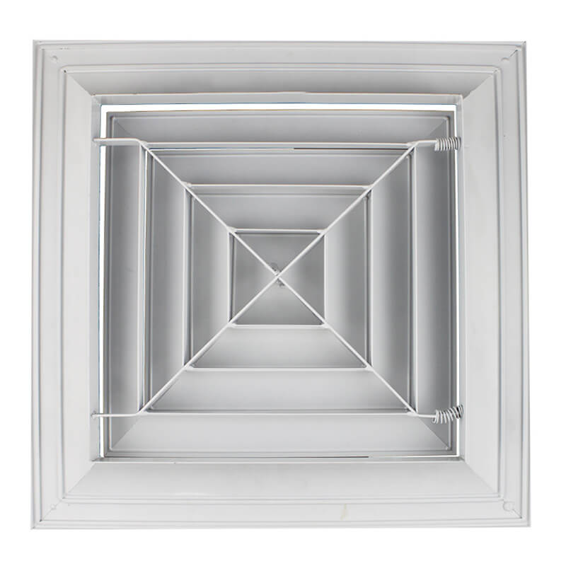 SD-A4 supply air diffuser,square air diffuser, ceiling air diffuser manufacturer in China