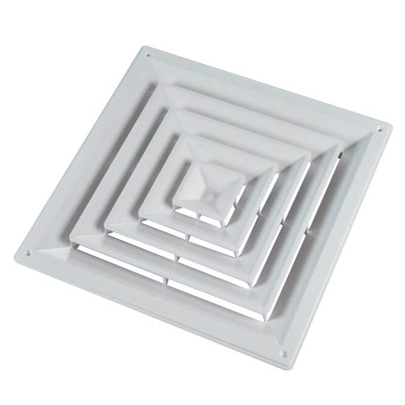 SD-P1 Plastic square ceiling diffuser