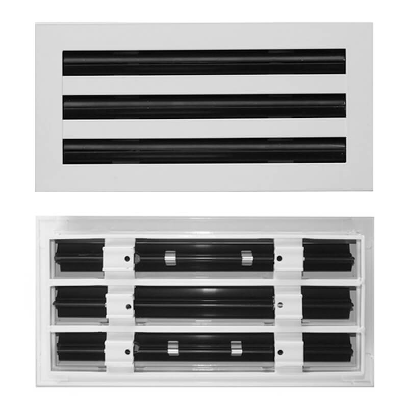 LS-B Linear Slot Air Grille (20mm slot), aluminum alloy