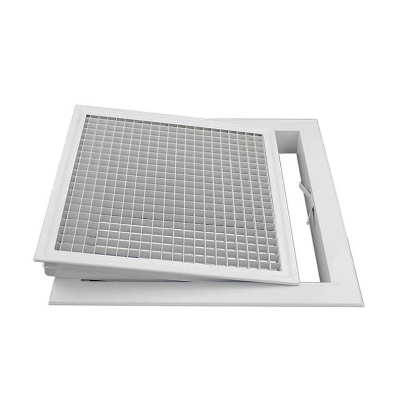 EG-H Hinged type eggcrate air grille, aluminum air conditioning grille, supply eggcrate air grille