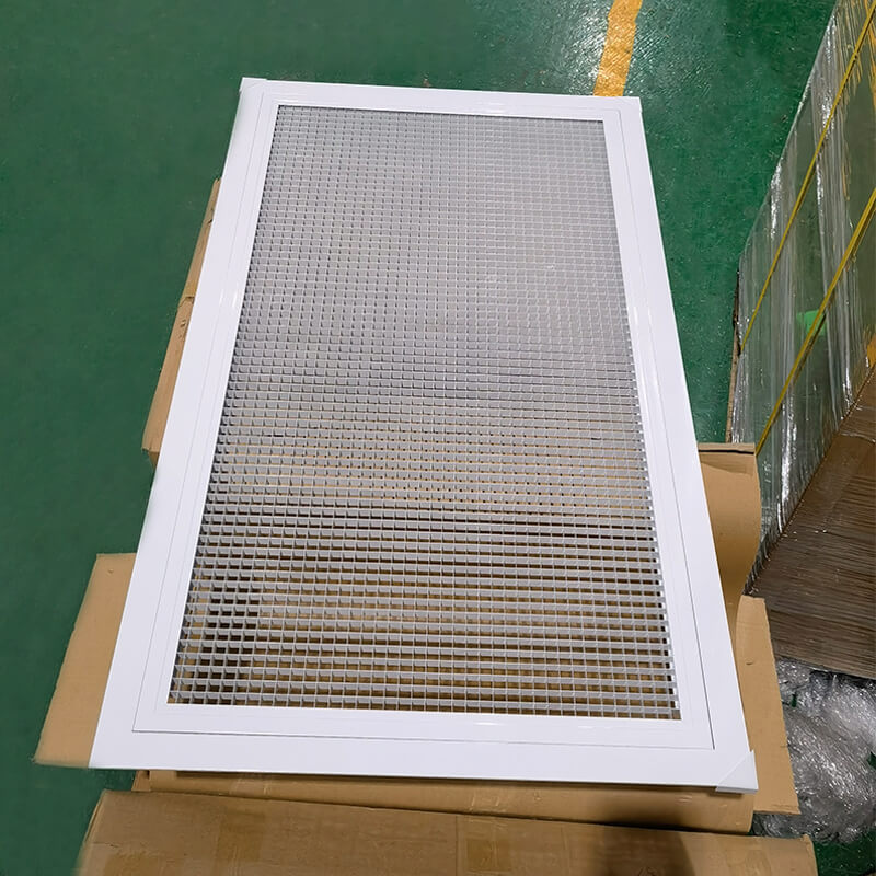 EG-H Hinged type eggcrate air grille, aluminum air conditioning grille, supply eggcrate air grille