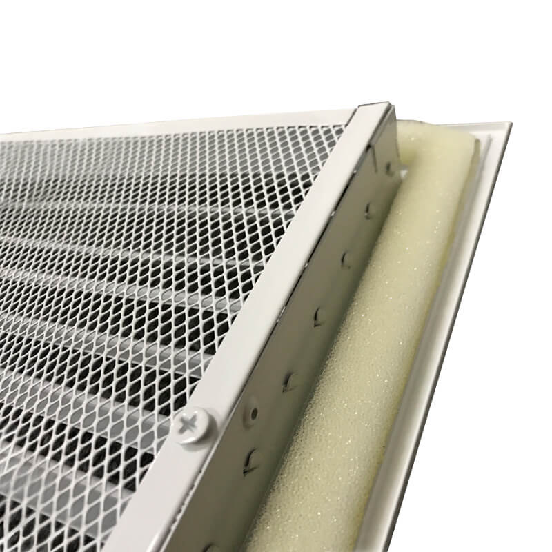 SG-FBN Single deflection air grille with net with sponge, fresh air grille, wholesale return air grille