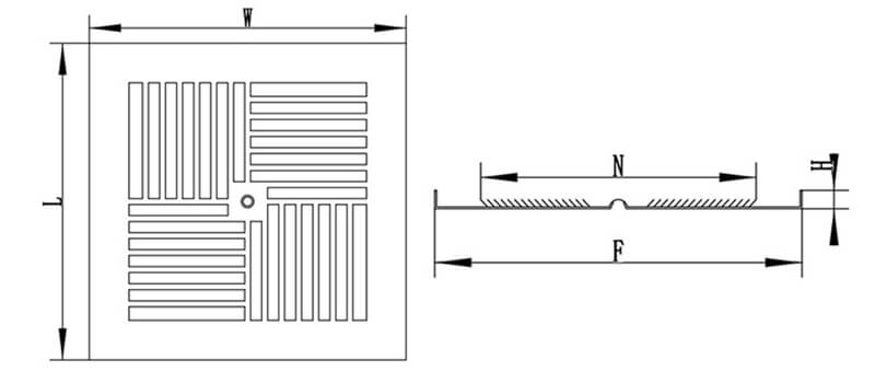 ladder diffuser drawing