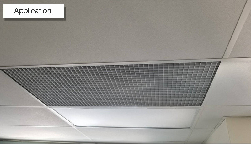eggcrate air grille application