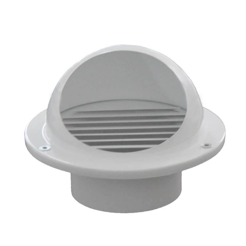 EV-AN waterproof aluminum air vent cap, air vent cap with mesh, air vent cap with louver