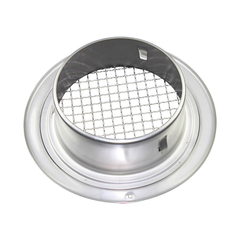 EV-ES Eave Vent, Eave Air Vent Cap, Eave Air Vent Valve With Mesh