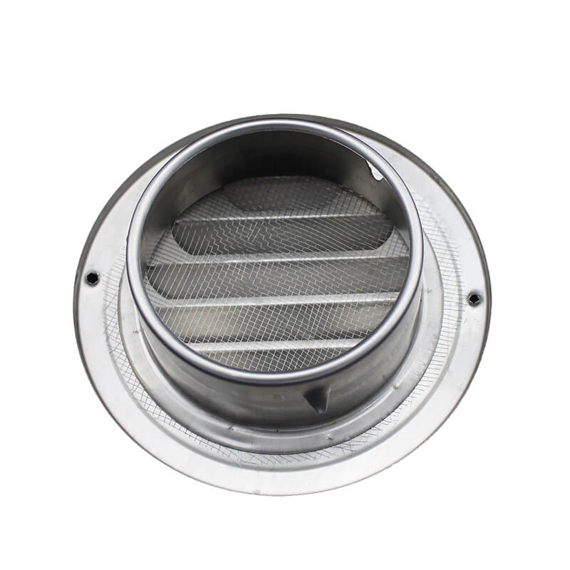 EV-CS Stainless Steel round grille air vent, corridor air vent with net