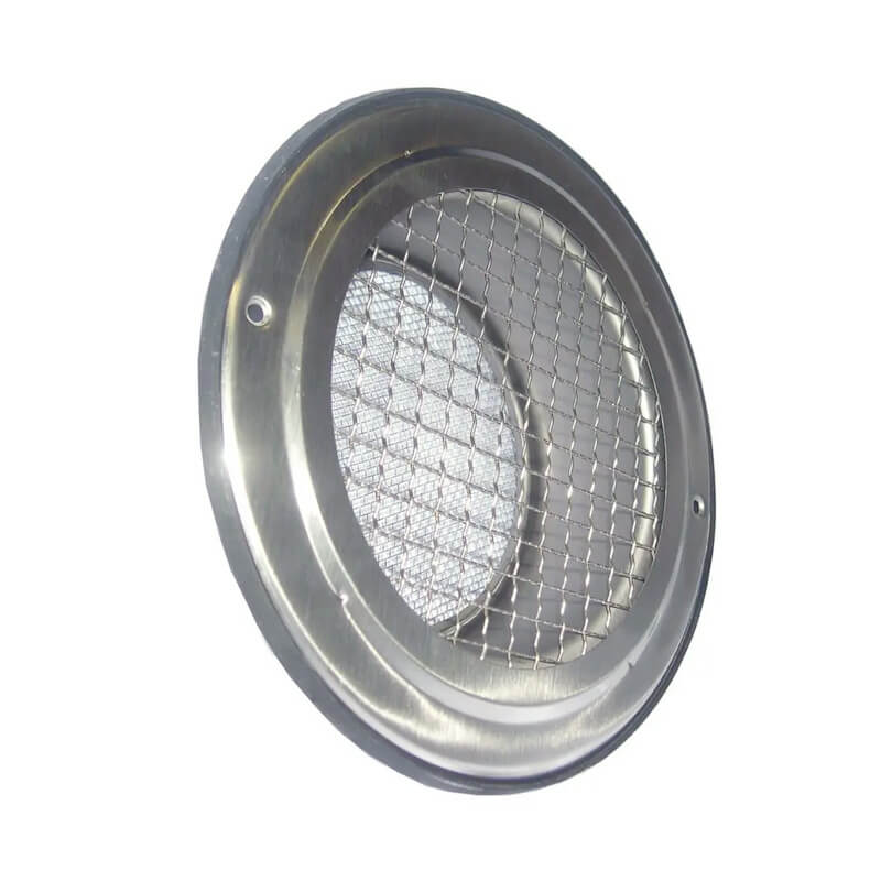 EV-ES Eave Vent, Eave Air Vent Cap, Eave Air Vent Valve With Mesh