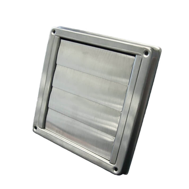 EV-DS Wall vent, Gravity louvred vent, stainless steel air vent supplier