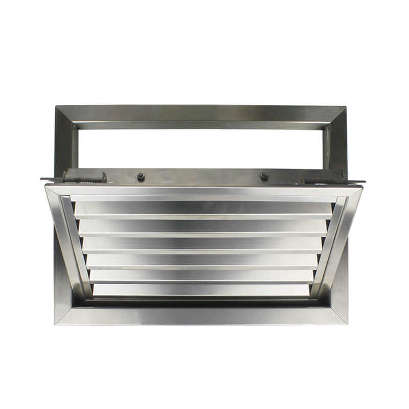 SG-SH Stainless steel hinged return air grille