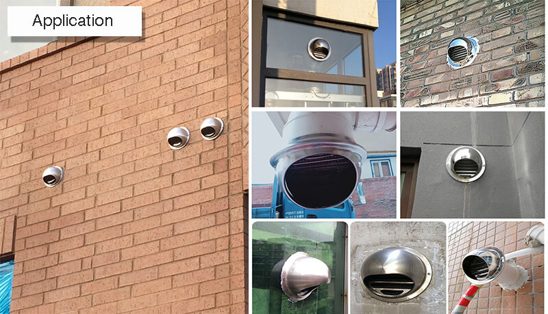 steel air vent application