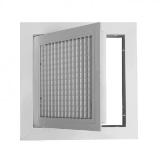 EG-H Hinged type eggcrate air grille, aluminum air conditioning grille, supply eggcrate air grille